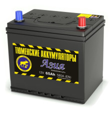 Аккумулятор АЗИЯ 6СТ-65 LR (580А) о/п Ca/Ca (-;+) (B1 бортик) 70D23L